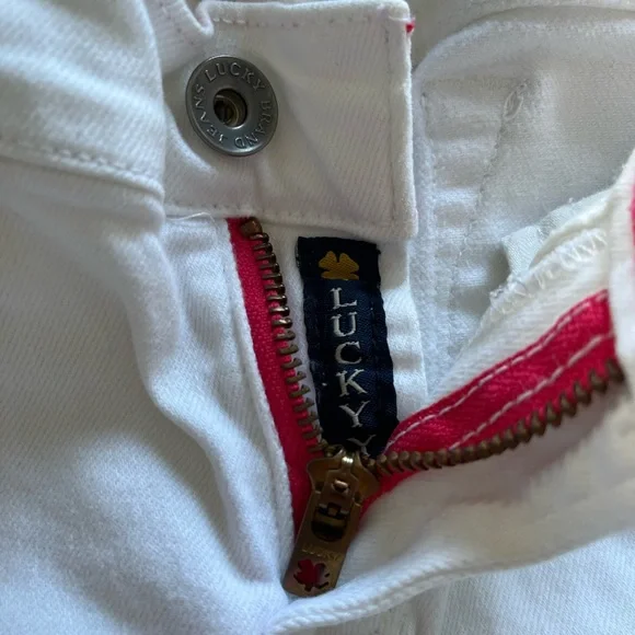 White lucky brand skinny jeans - Picture 3 of 11
